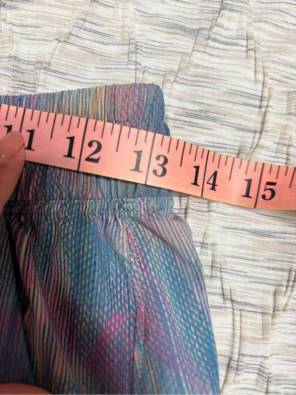 Lululemon Multicolor Pace Breaker Short 7
